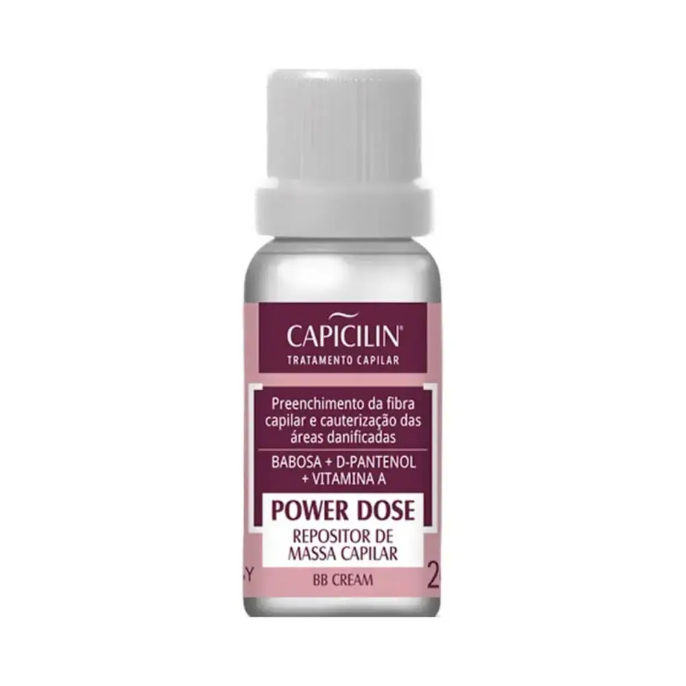 Ampola 20ml Repositor De Massa Capilar Capicilin
