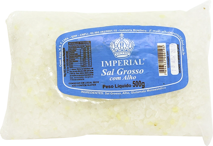 Sal Grosso Imperial Alho