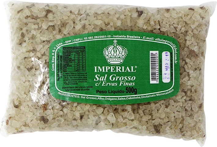 Sal Grosso Imperial Ervas Finas