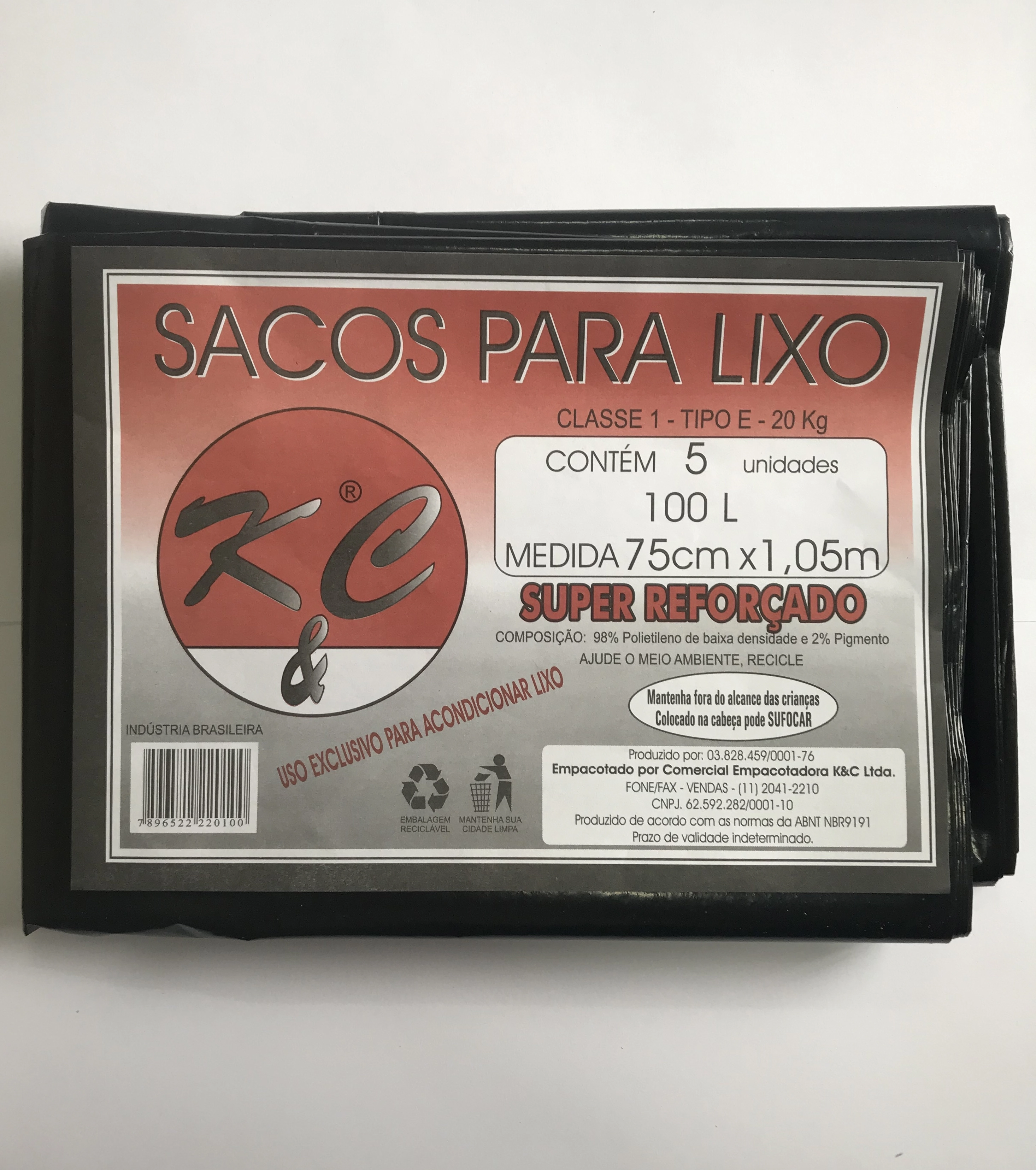Saco Lixo K C Super Ref