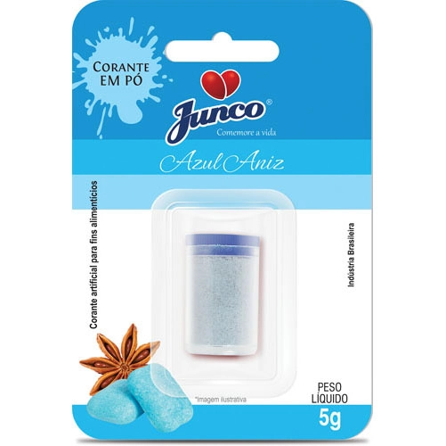 Corante Junco Po Azul 5 G