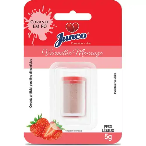 Corante Junco Po Vermelho 5g