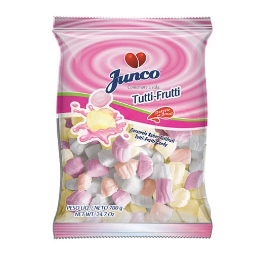 Bala Junco 400g Aniv Tutti Frutti