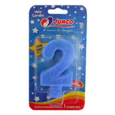 Vela Aniver Junco Big N2 Azul