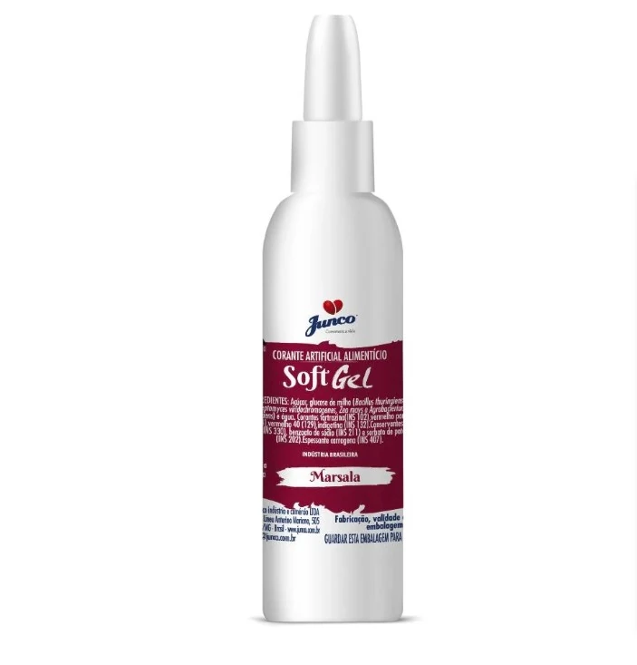 Corante Aliment Softgel 25g Cores 25g