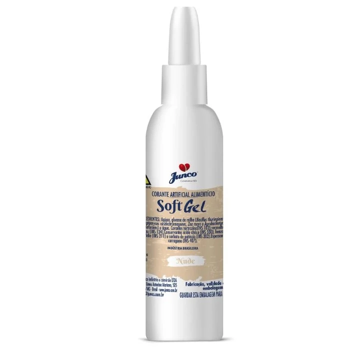 Corante Soft Gel Alimenticio Nude 25g Junco