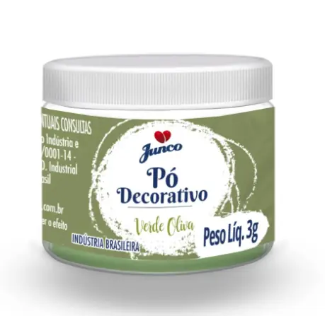Po P/ Decoracao Junco Verde Oliva 3g Junco