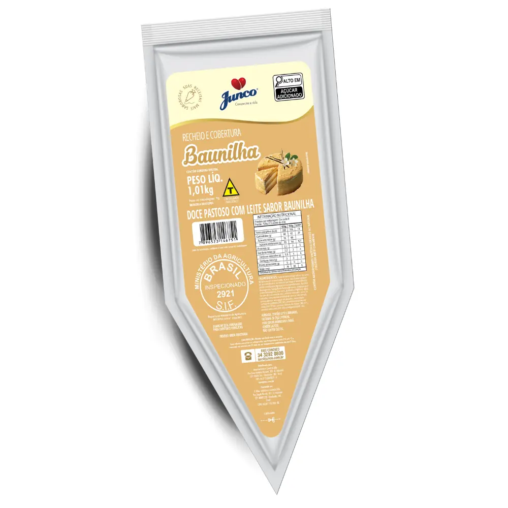 Recheio Forneavel Junco Baunilha 1,01kg