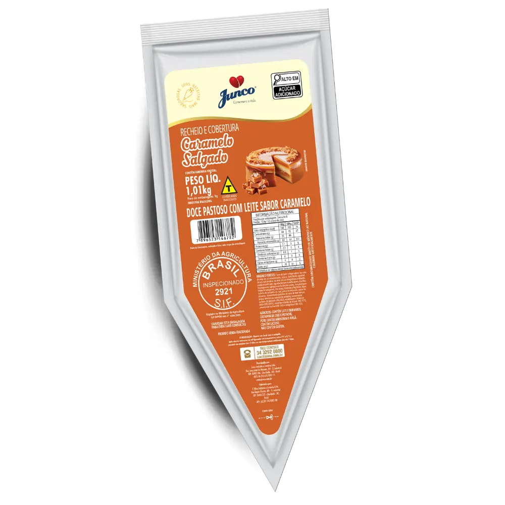 Recheio Forneavel Junco Caramelo Salgado 1,01kg