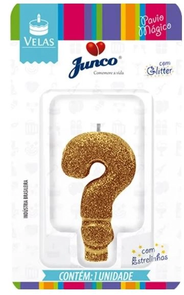 Vela Aniv Junco Live Color C Gli Ouro I