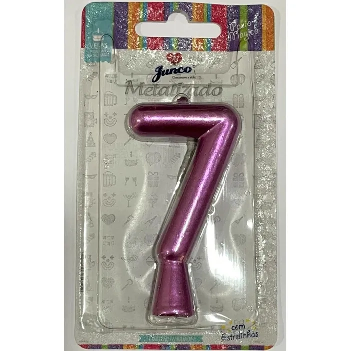 Vela Aniver Junco Metaliz N7