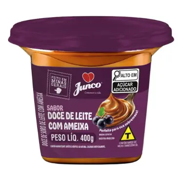 Doce De Soro De Leite Com Coco 400g Junco
