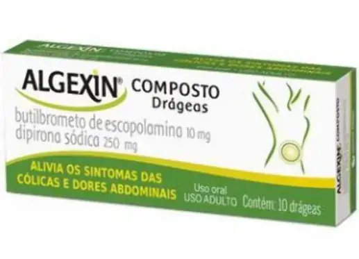 Algexin Composto 10 Mg 250 Mg 10 Comprimidos Cimed Similar