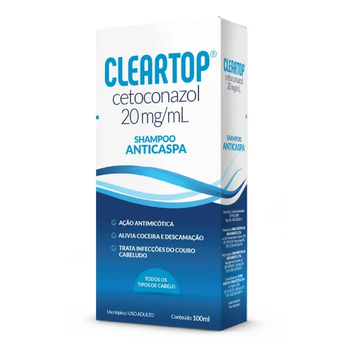 Cleartop 20mg/ml Cimed Caixa 100ml