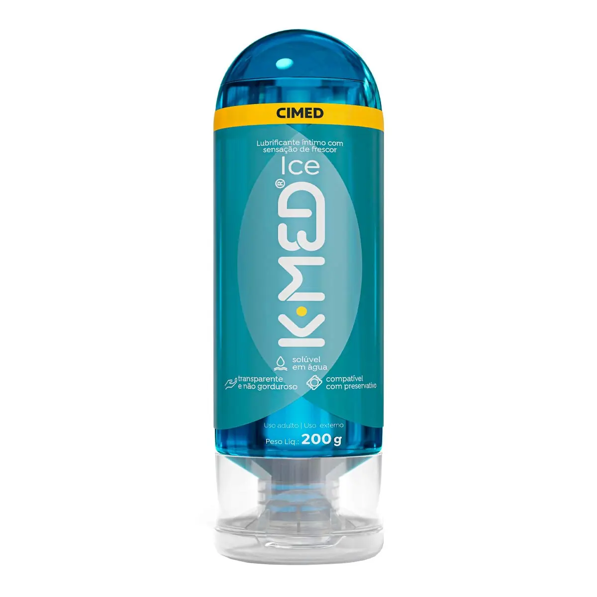 Lubrificante íntimo Ice K Med Squeeze 200g