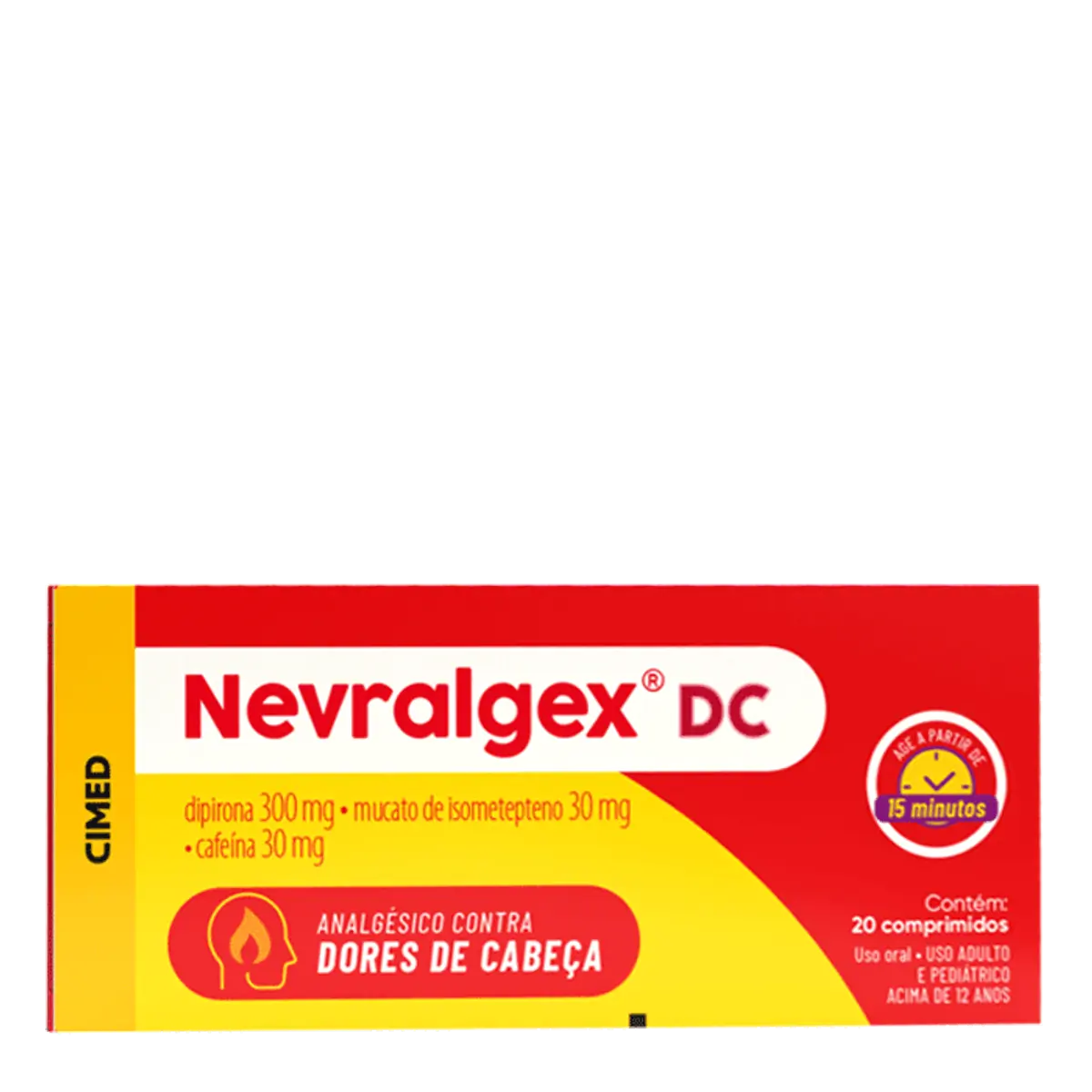 Nevralgex Dc 300mg Caixa 20 Comprimidos Revestidos