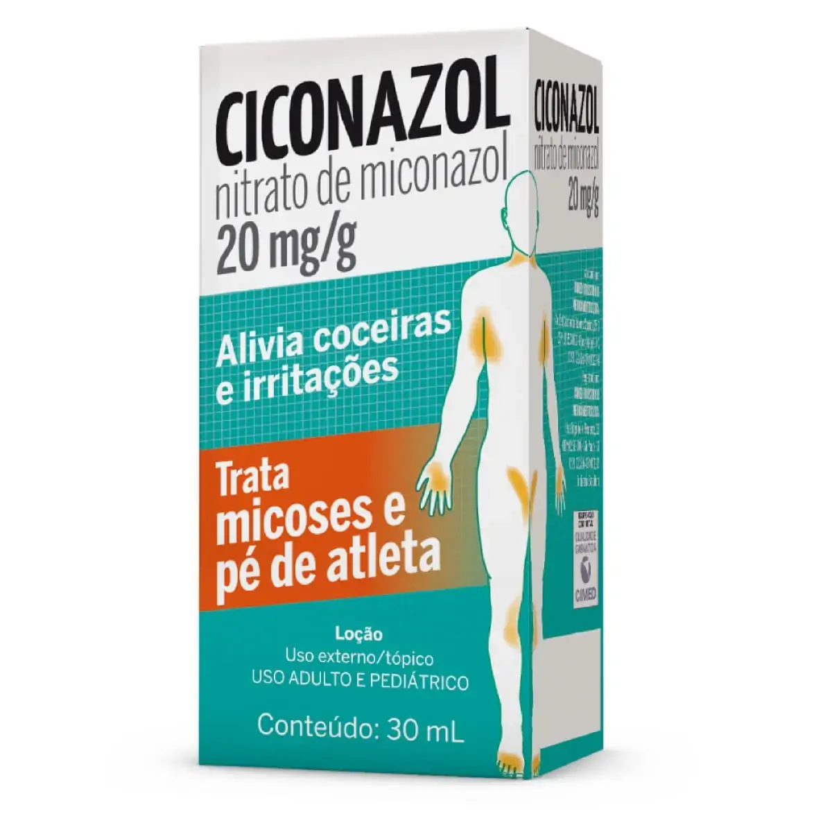Ciconazol 20mg/g Cimed Caixa 30ml