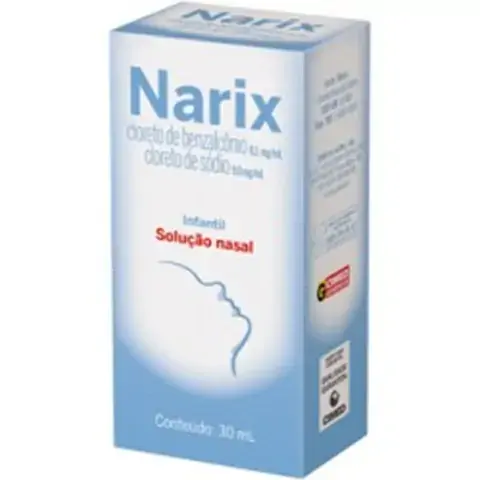 Narix Adulto 0,5 Mg/ml Solução Nasal Cimed Similar