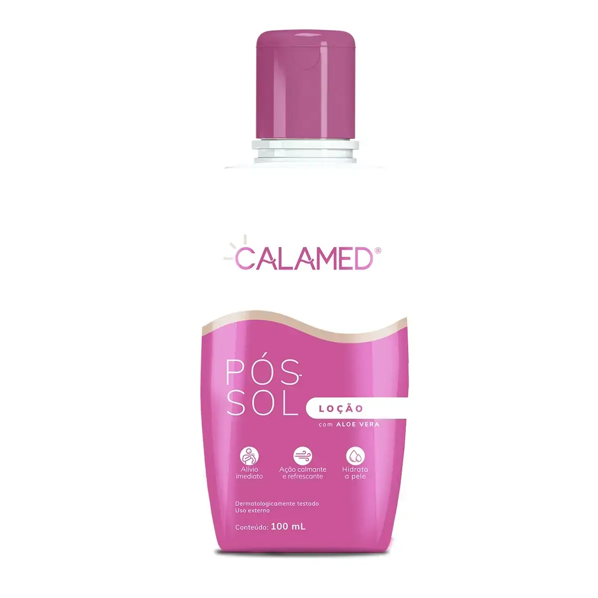 Locao Pos Sol Calamed