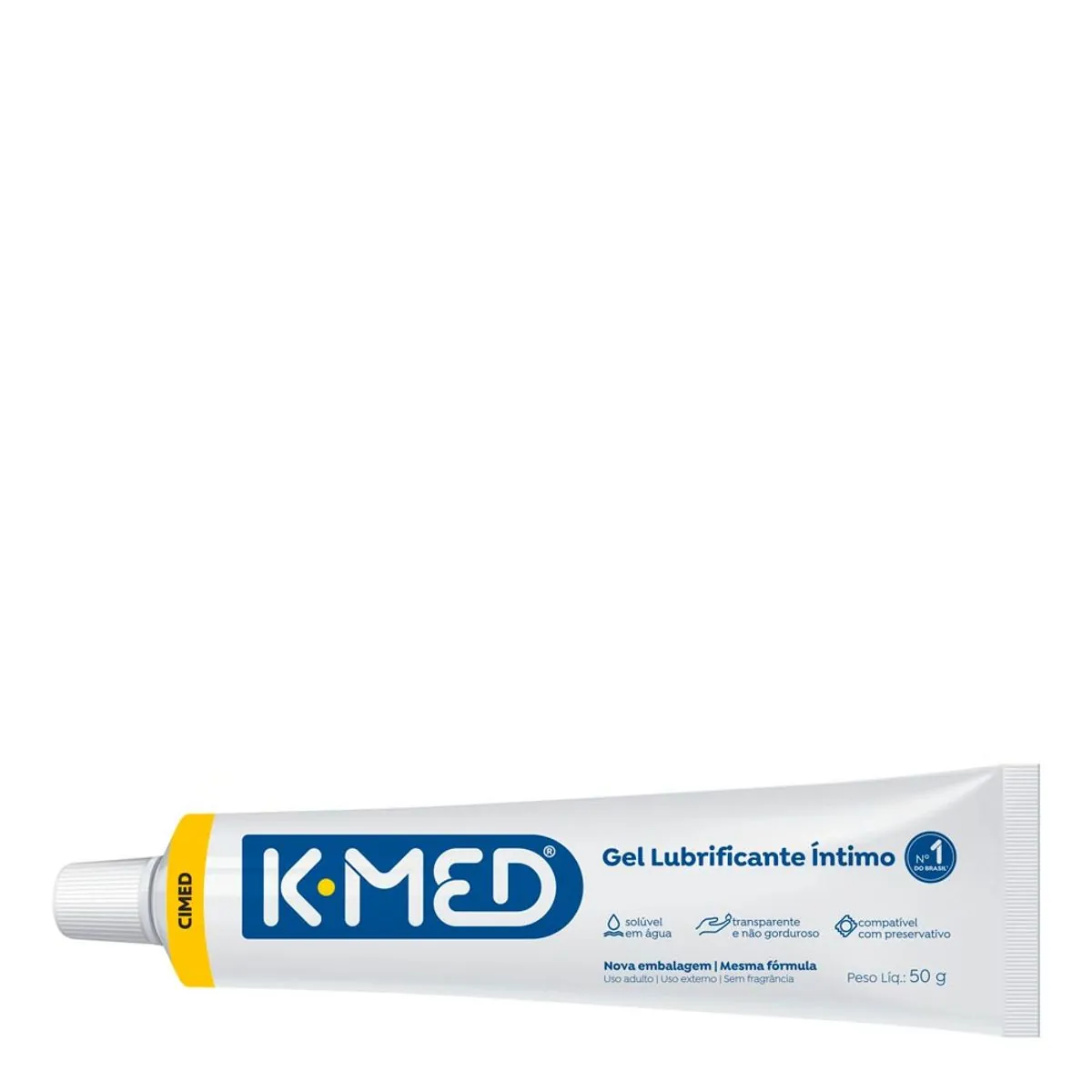 Gel Lubrificante Íntimo K-Med Caixa 50g