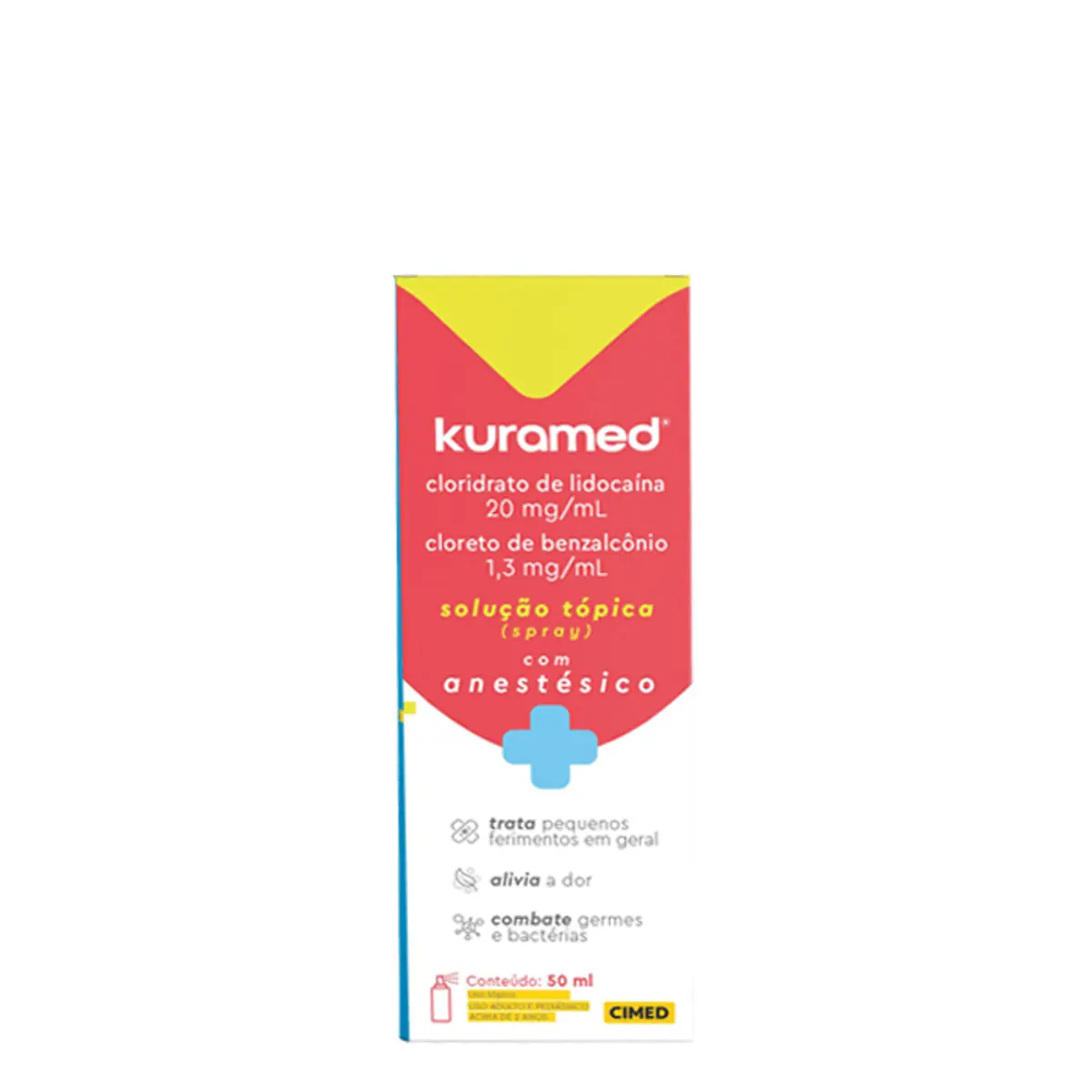 Kuramed Cimed Caixa 50ml Solução Spray Tópica