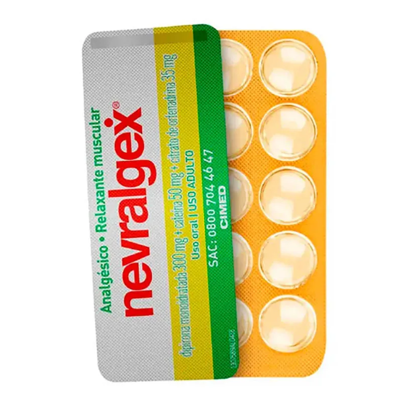 Nevralgex Caixa 100 Comprimidos