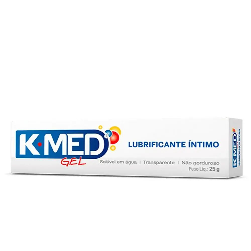 Lubrificante íntimo Gel K Med Caixa 25g