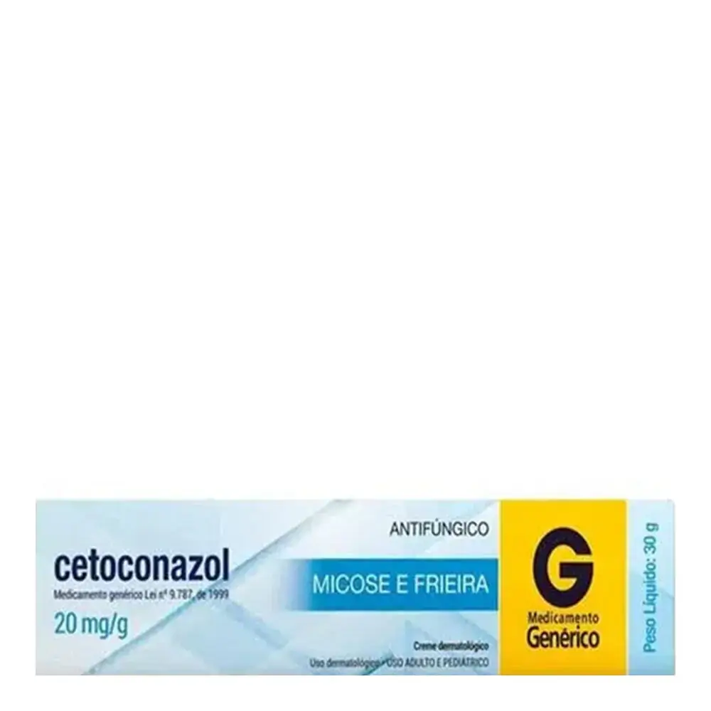 Cetoconazol 20mg/g Cimed Caixa 30g Creme