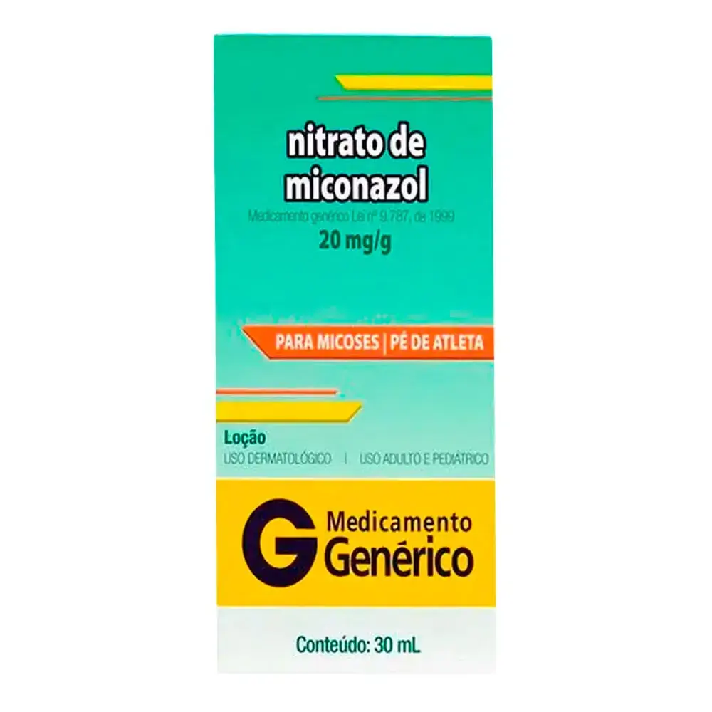Nitrato De Miconazol 20mg/g Cimed Caixa 30ml Loção