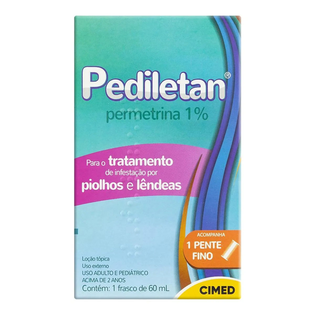Loção Capilar Pediletan 60 Ml