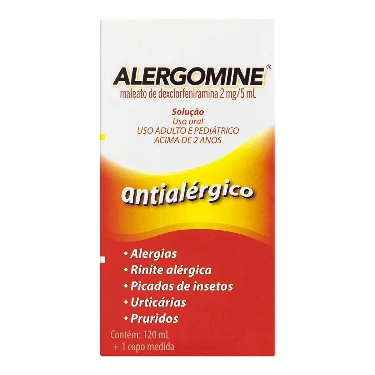 Alergomine Uso Oral Com 120ml