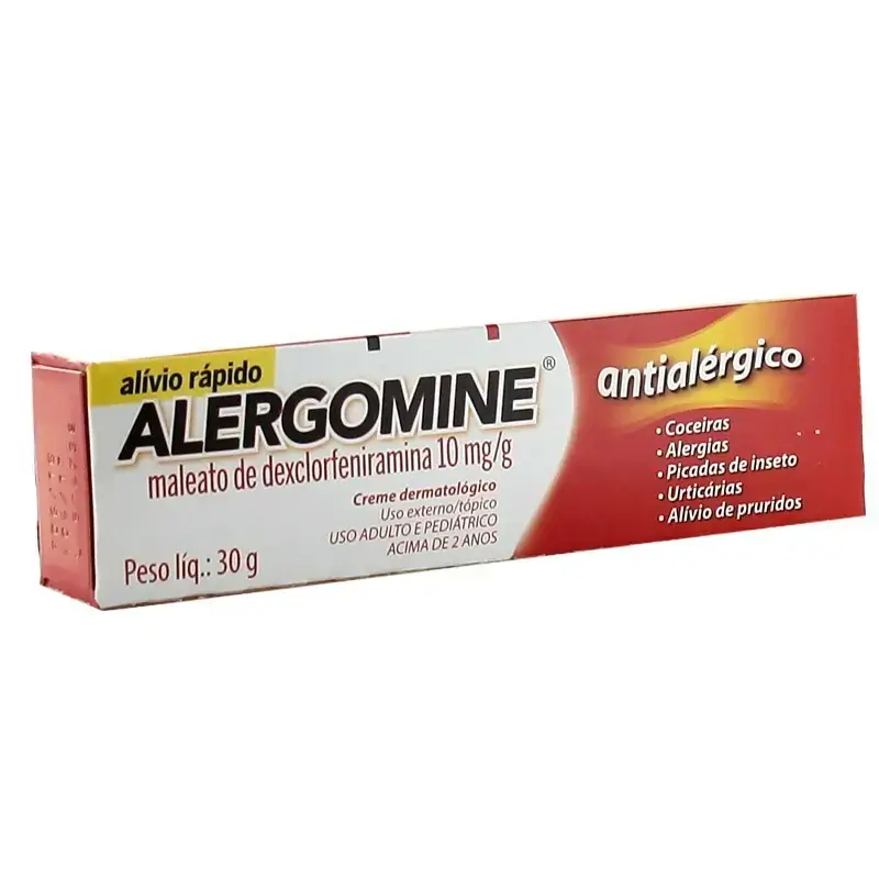 Alergomine Creme Cimed Caixa 30g
