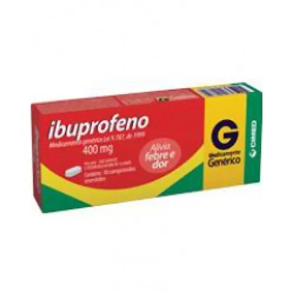 Ibuprofeno 400 Mg 10 Comprimidos Cimed Genérico