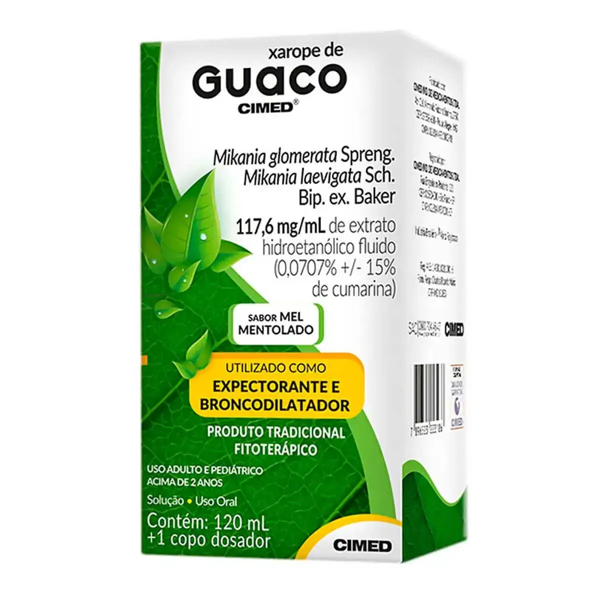Guaco Cimed 117,6mg/ml Sol Or Fr 120 Ml
