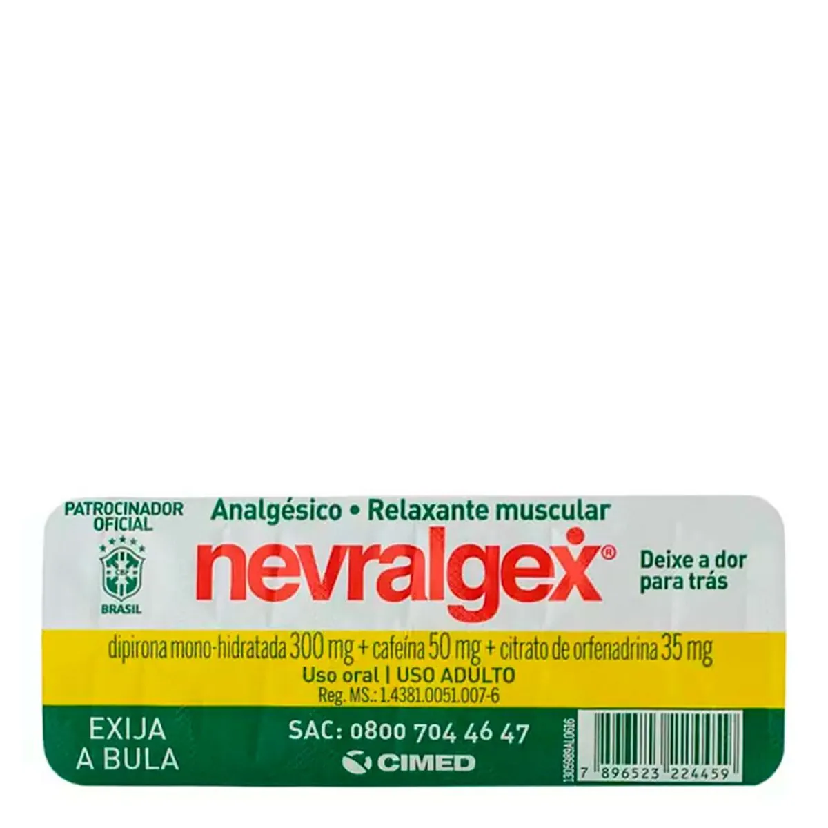 Nevralgex Caixa 100 Comprimidos