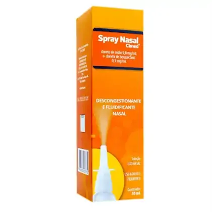 Descongestionante Nasal Cimed Caixa 50ml Solução Spray