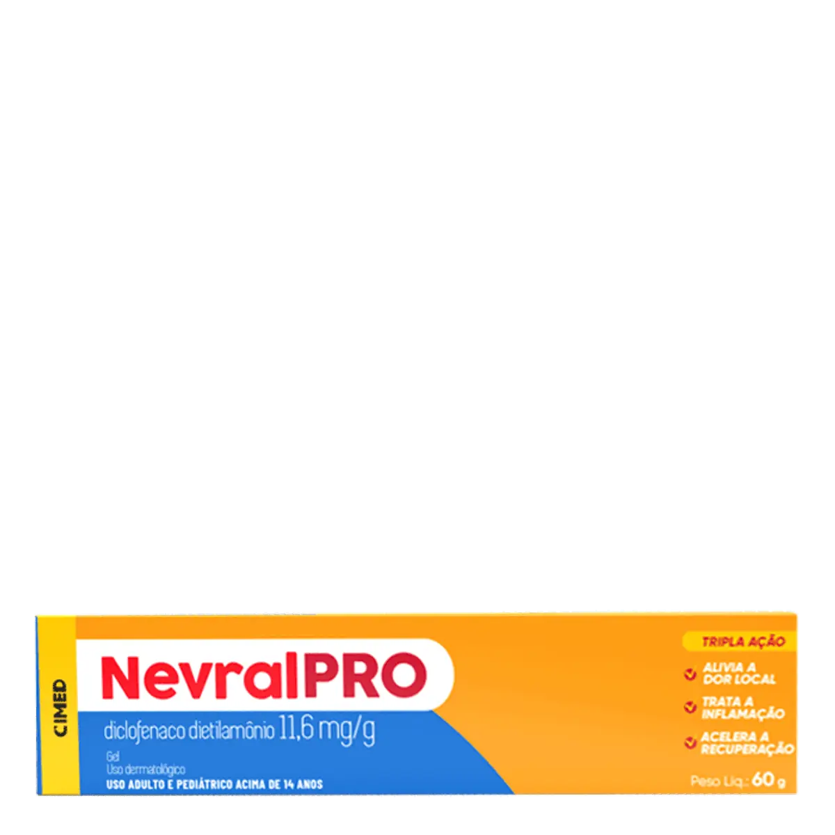 Nevralpro 11,6mg/g Caixa 60g Gel