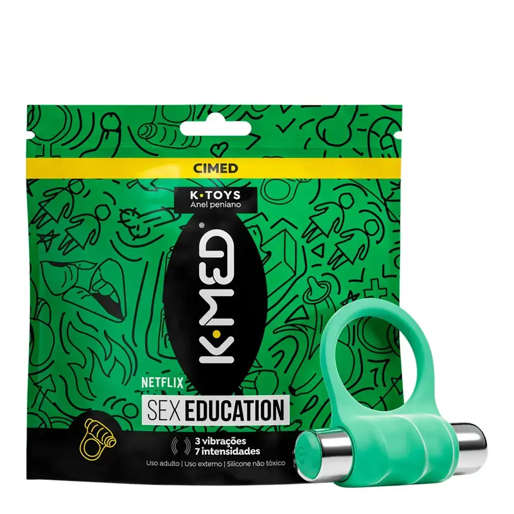 Anel Peniano Verde Sex Education K Med K Toys