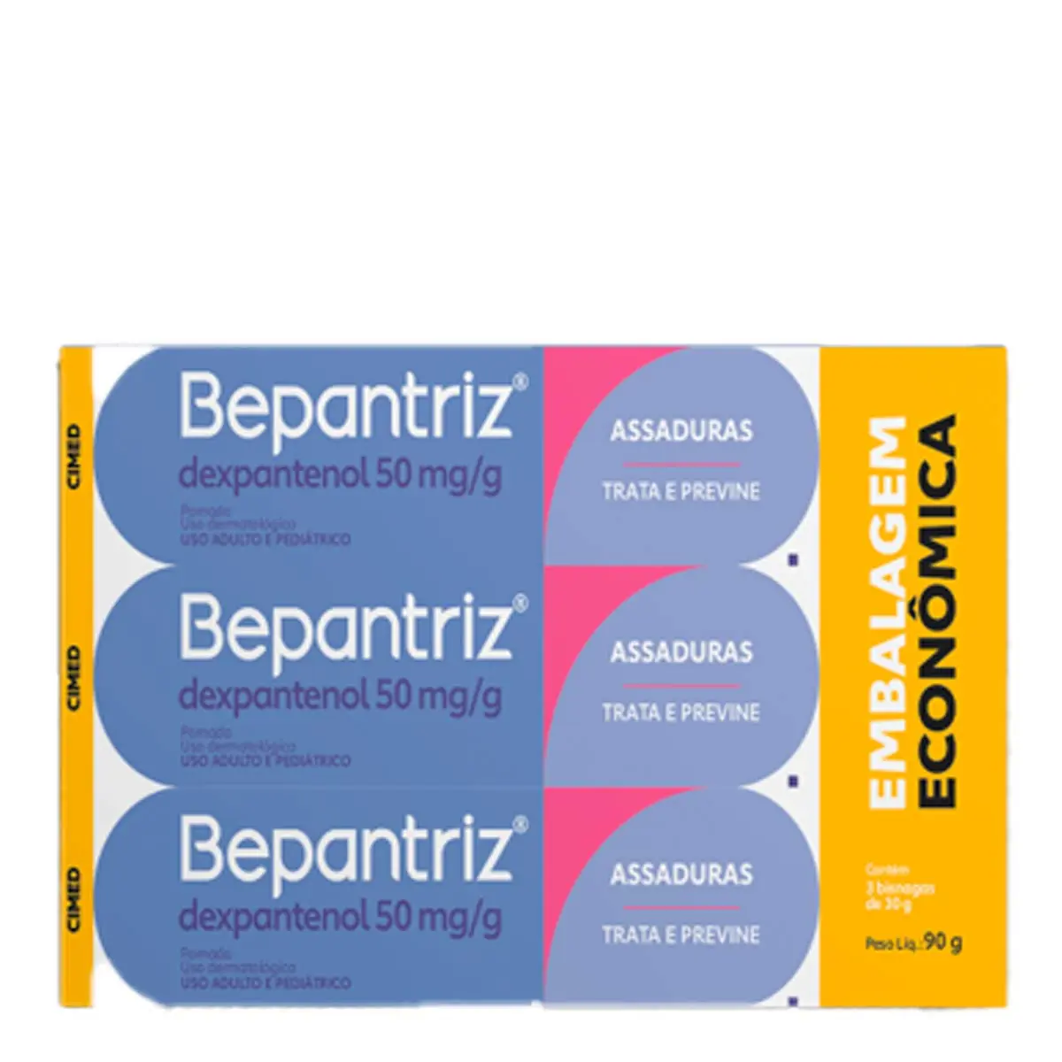 Kit Bepantriz 50 Mg/g Pom C/3 Bg 30g