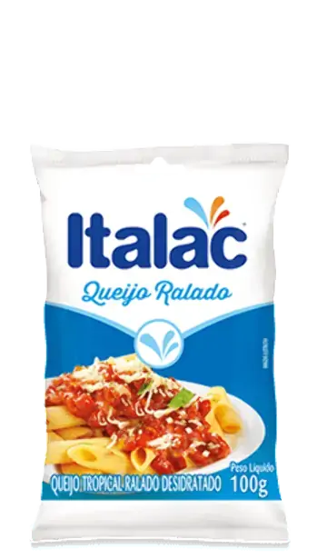 Queijo Tropical Ralado Desidratado 100g Italac