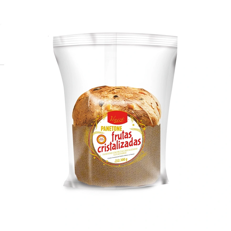 Panettone Veneza Frutas Flow Pack Transp. 300g