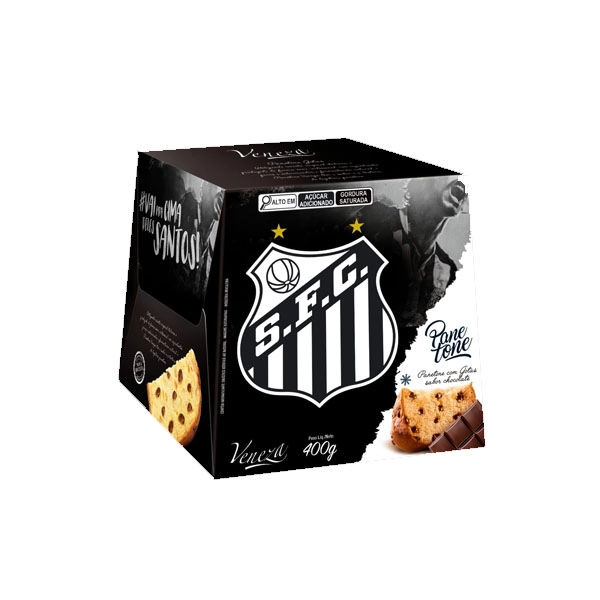 Panetone Veneza Gotas Santos 400g