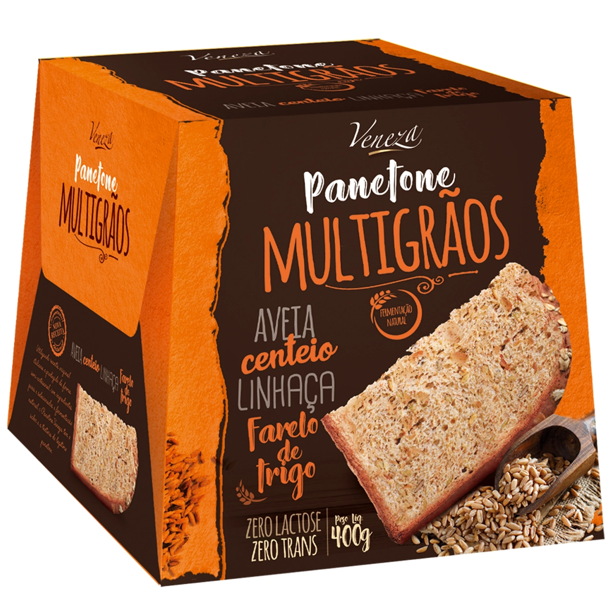Panettone Veneza 400g Multigraos