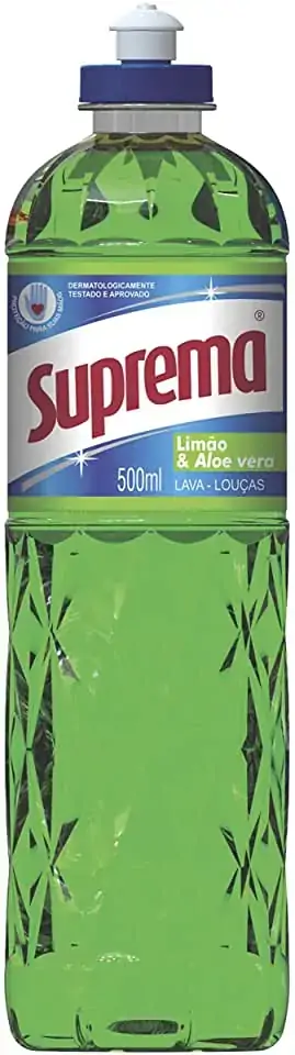 Lava Louças Líquido Limão Aloe Vera Suprema Squeeze 500ml