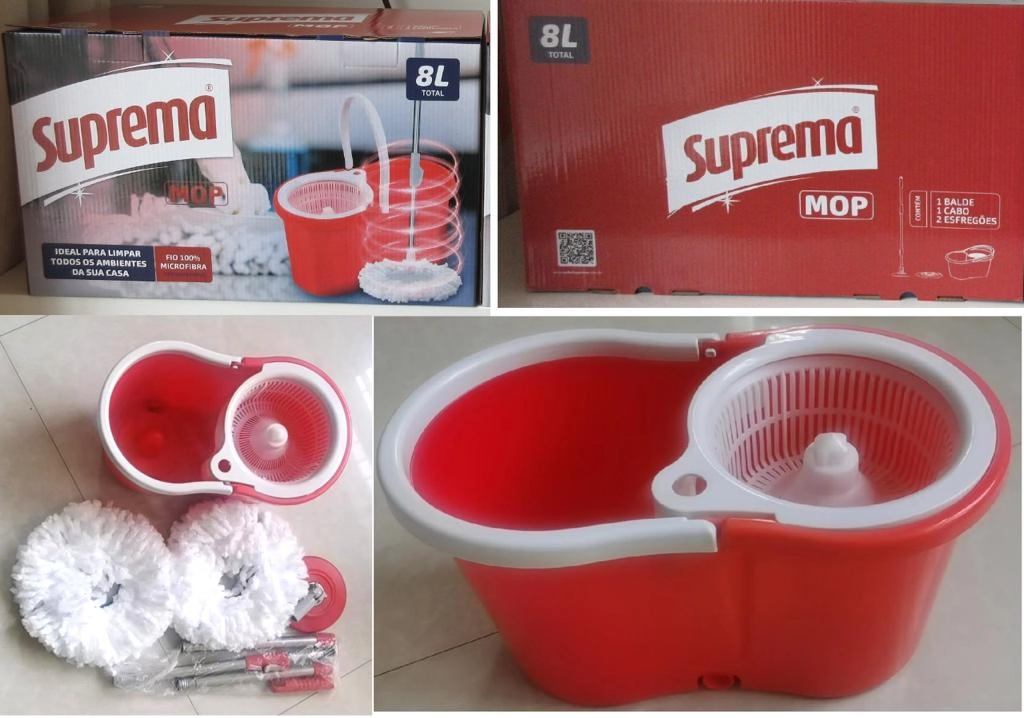 Mop Limp Suprema 8l C/2 Esfregoes