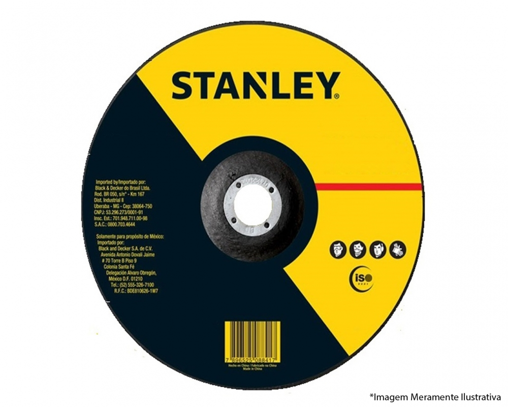 Disco Desbaste Metal Stanley 4.1-2"x1-4"x7-8"