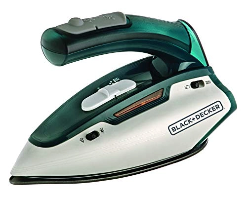 Mini Ferro De Viagem 777 Com Vapor Extra Bivolt Black