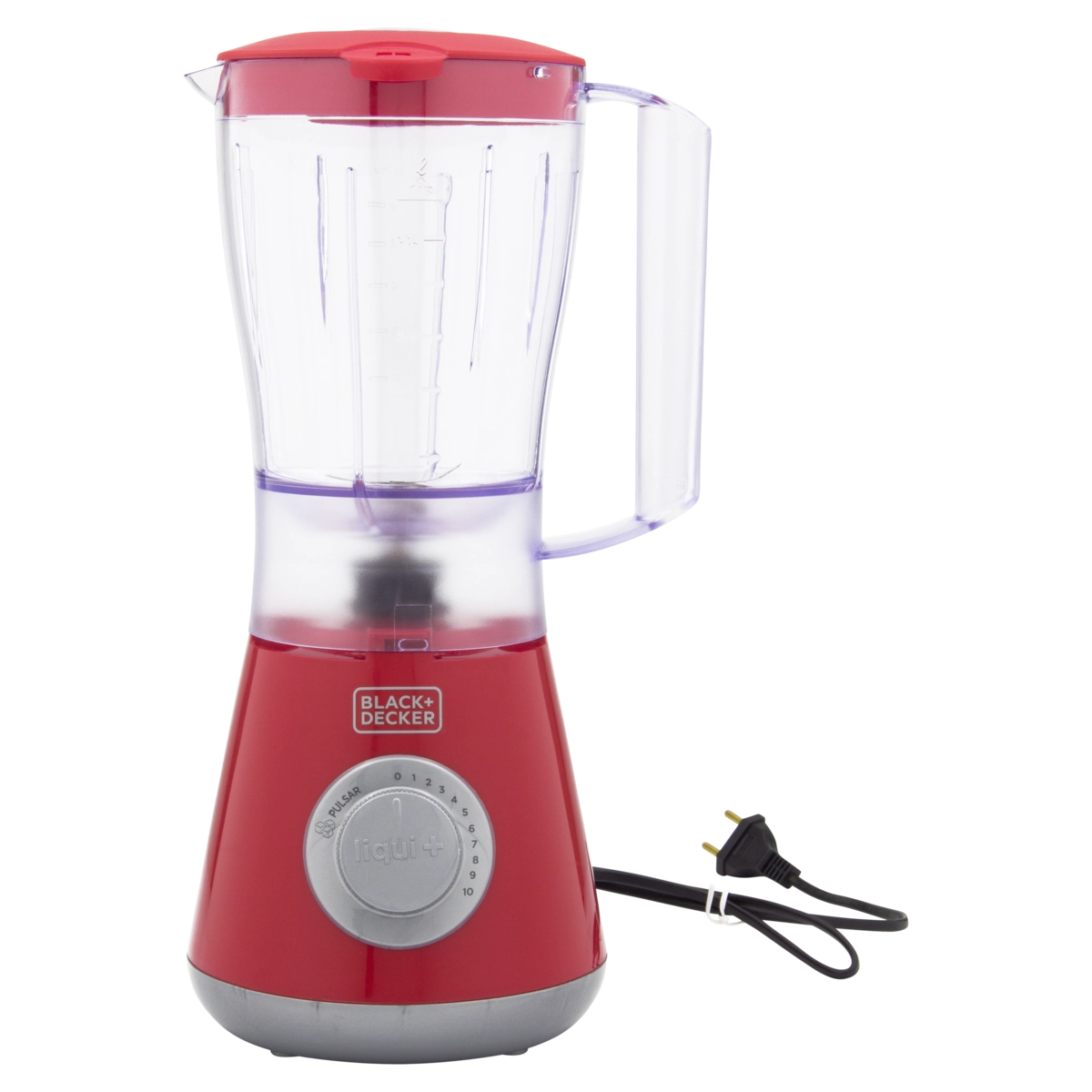 Liquidificador Doméstico Vermelho L10 1,5l 550w Black Decker 220v