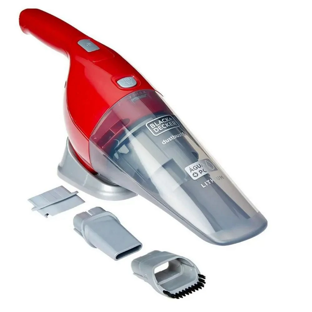 Aspirador Portátil de Pó e Água BlackDecker APB3600 Vermelho