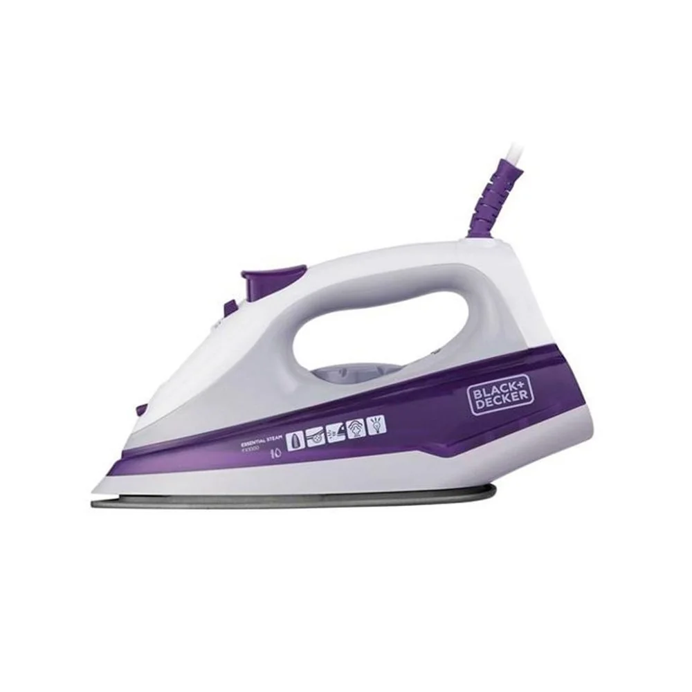 Ferro de passar à Vapor BLACK+DECKER Roxo FX1000 110V